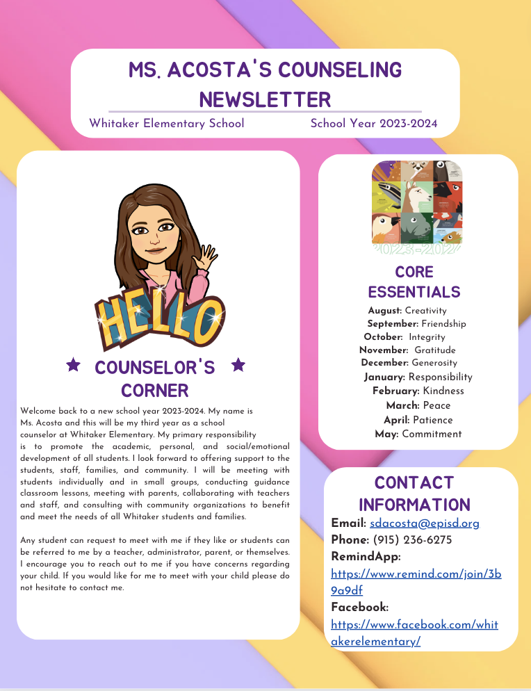 Meet the Counselor!